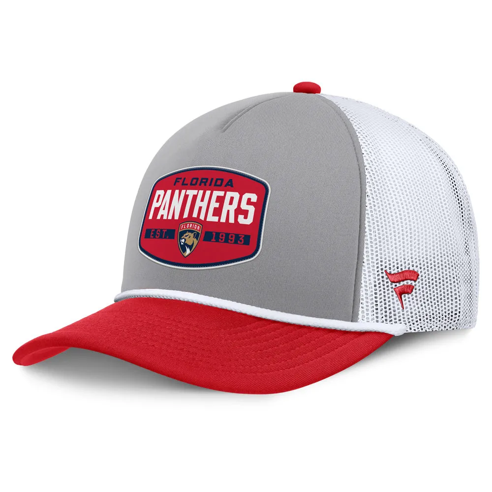 Fanatics Florida Panthers A-Frame Grey Hat sold by Pro Hockey Life