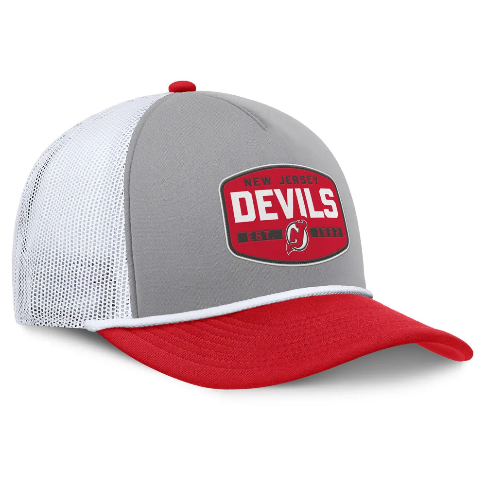 Fanatics New Jersey Devils A-Frame Grey Hat sold by Pro Hockey Life product image thumbnail 3