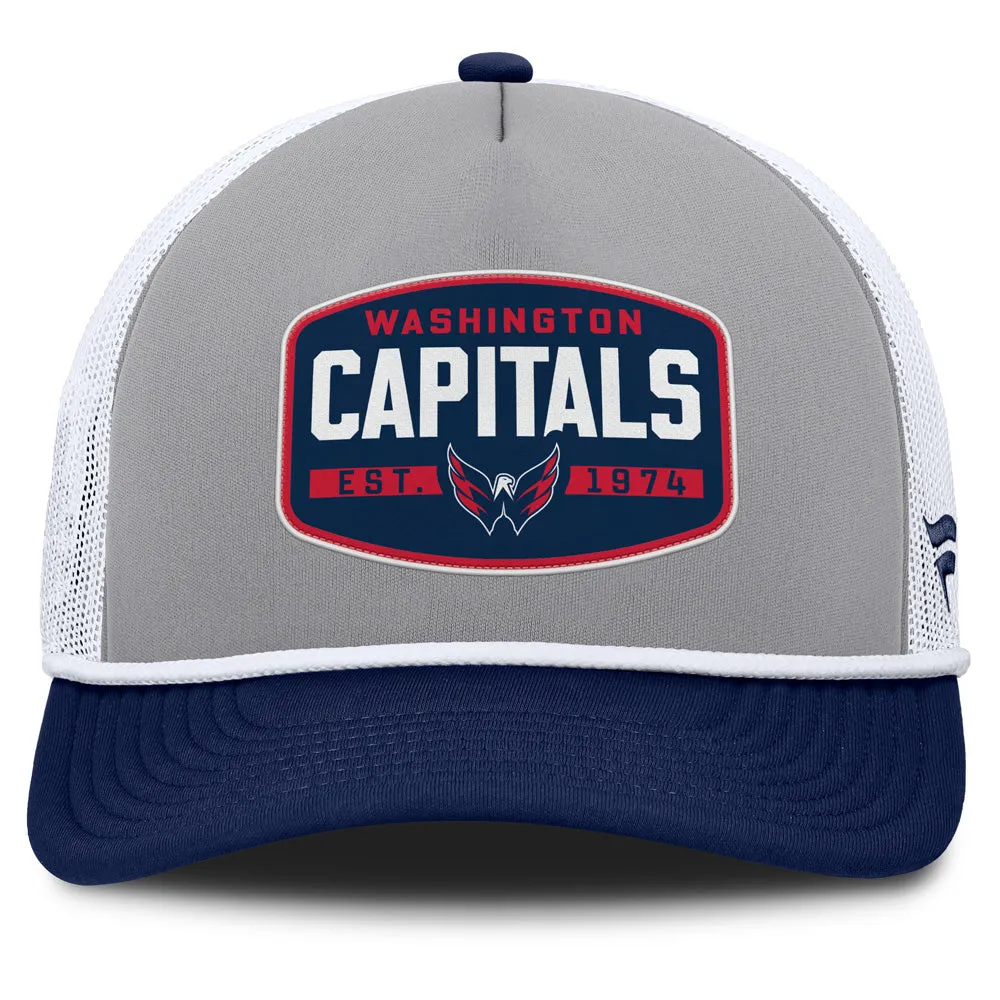 Fanatics Washington Capitals A-Frame Grey Hat sold by Pro Hockey Life product image thumbnail 2
