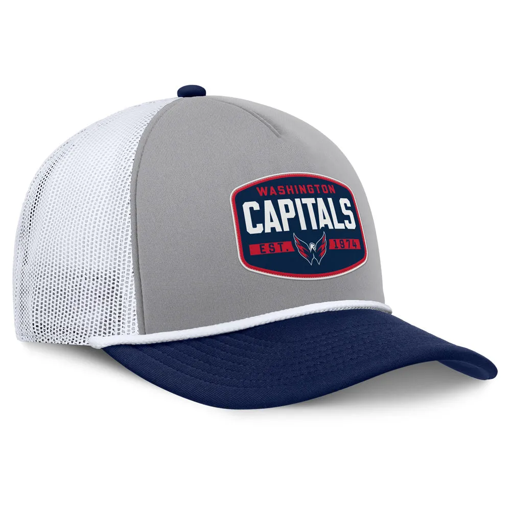 Fanatics Washington Capitals A-Frame Grey Hat sold by Pro Hockey Life product image thumbnail 3