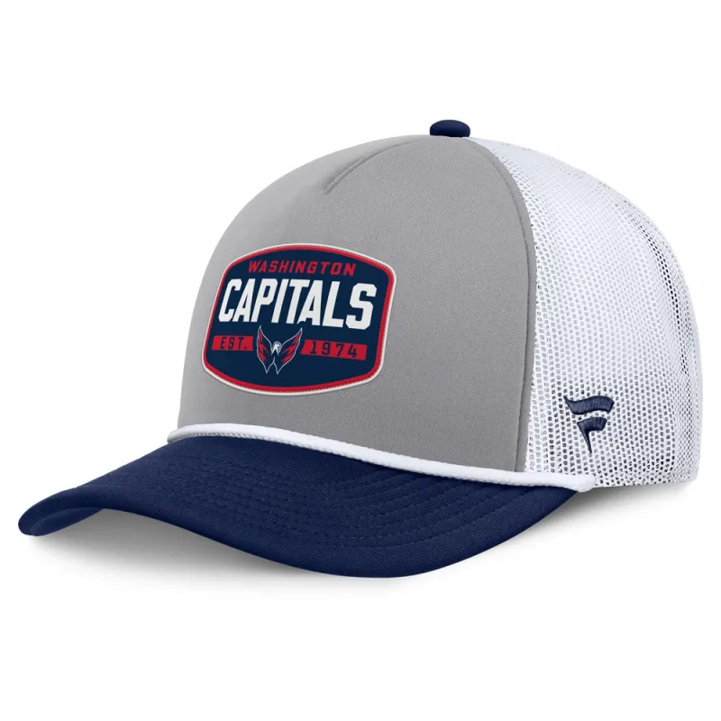 Fanatics Washington Capitals A-Frame Grey Hat made by Fanatics