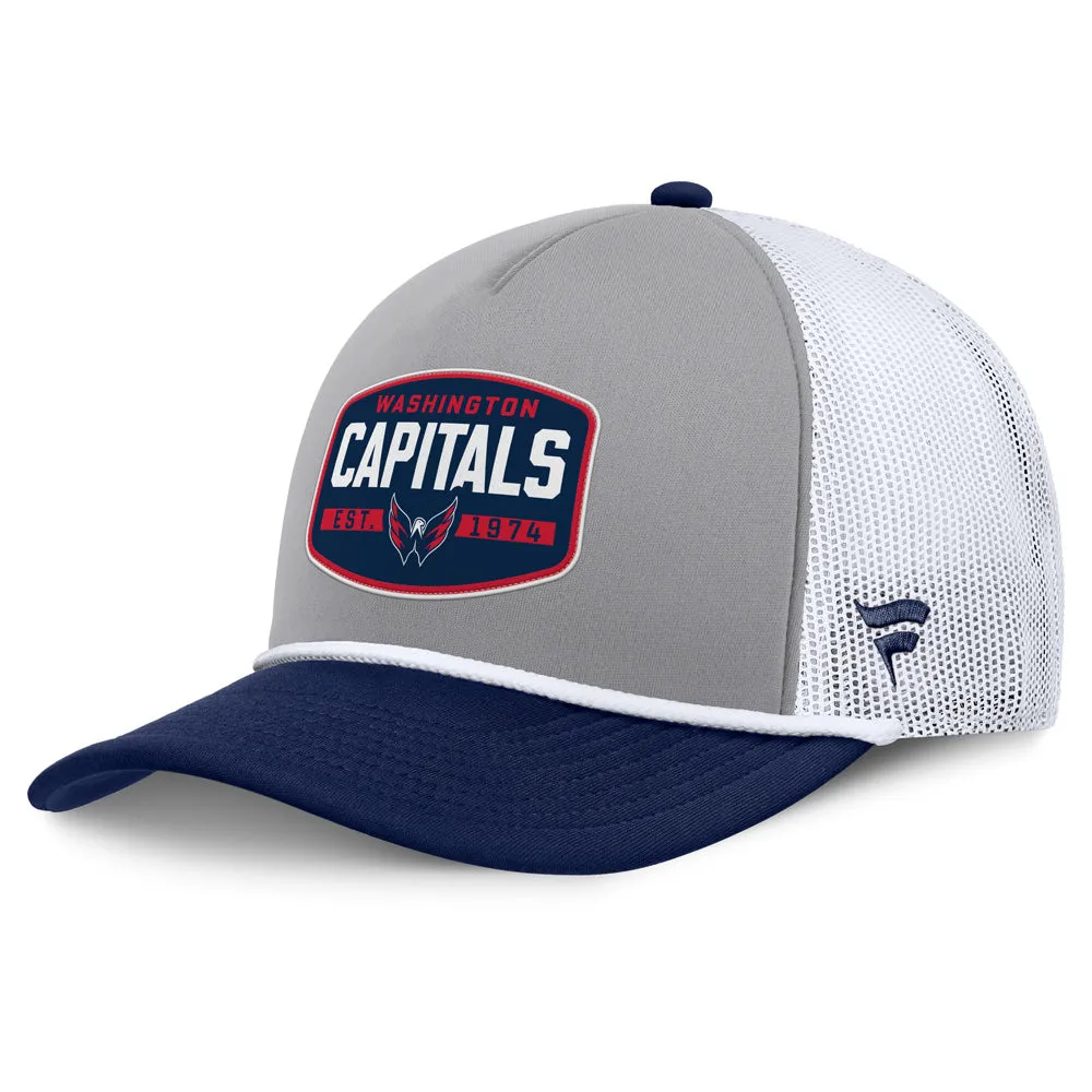 Fanatics Washington Capitals A-Frame Grey Hat sold by Pro Hockey Life
