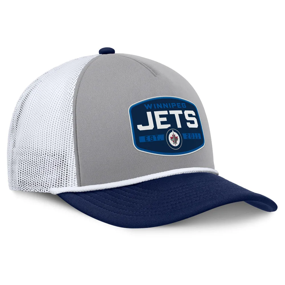 Fanatics Winnipeg Jets A-Frame Grey Hat sold by Pro Hockey Life product image thumbnail 3