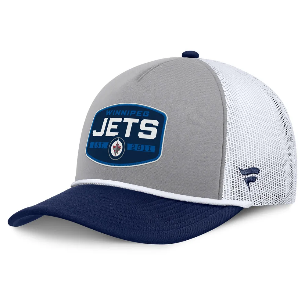 Fanatics Winnipeg Jets A-Frame Grey Hat sold by Pro Hockey Life