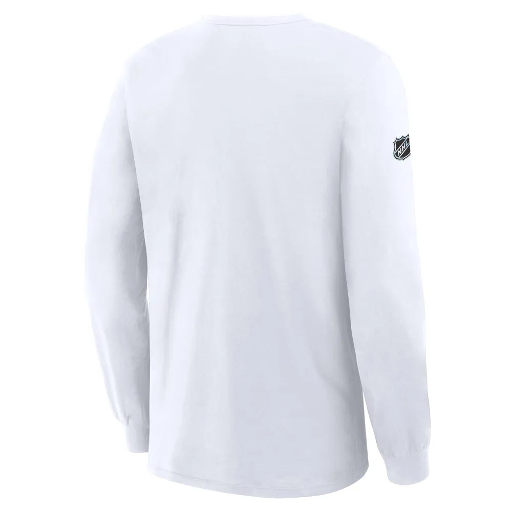 Fanatics Toronto Maple Leafs Authentic Pro Primary White Long Sleeve Shirt sold by Pro Hockey Life product image thumbnail 2