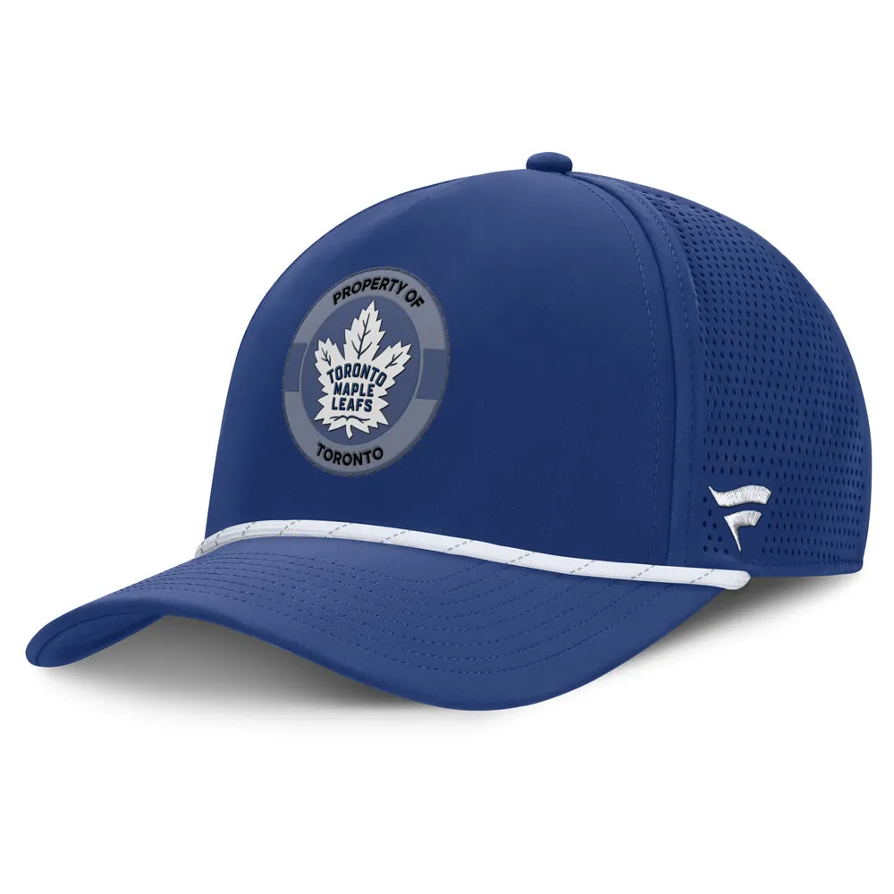 Fanatics Toronto Maple Leafs Rink 1 Blue Snapback Hat sold by Pro Hockey Life