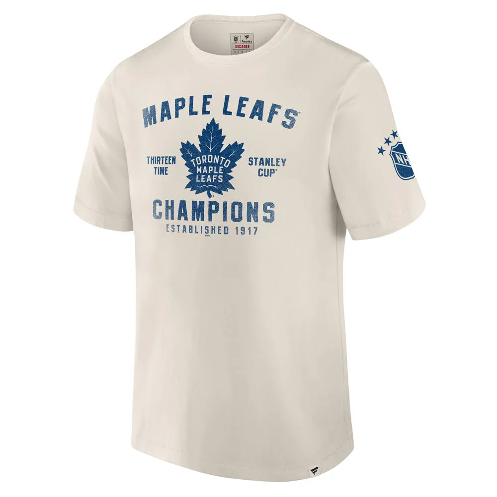 Fanatics Toronto Maple Leafs Timeless White T Shirt sold by Pro Hockey Life