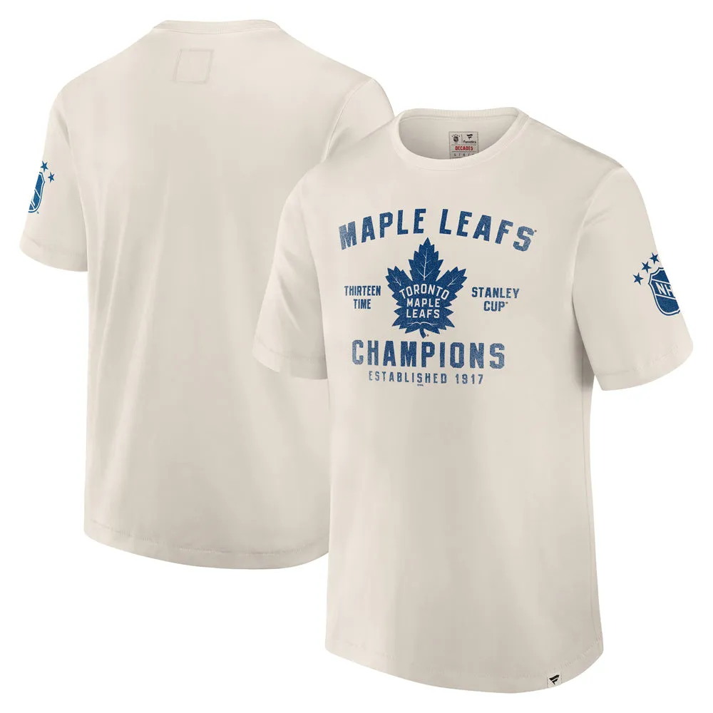 Fanatics Toronto Maple Leafs Timeless White T Shirt sold by Pro Hockey Life product image thumbnail 3