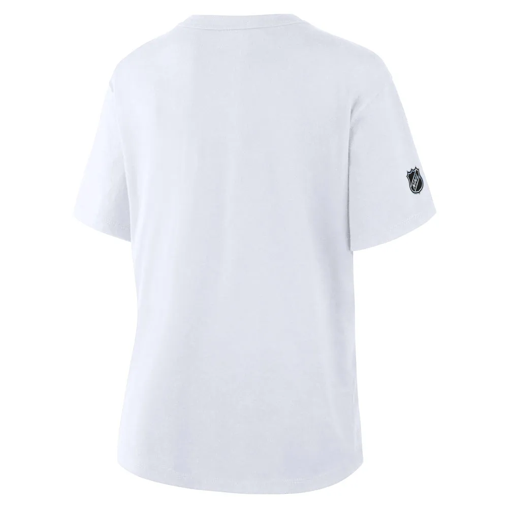 Fanatics Toronto Maple Leafs Authentic Pro Primary Women's White T Shirt sold by Pro Hockey Life product image thumbnail 2