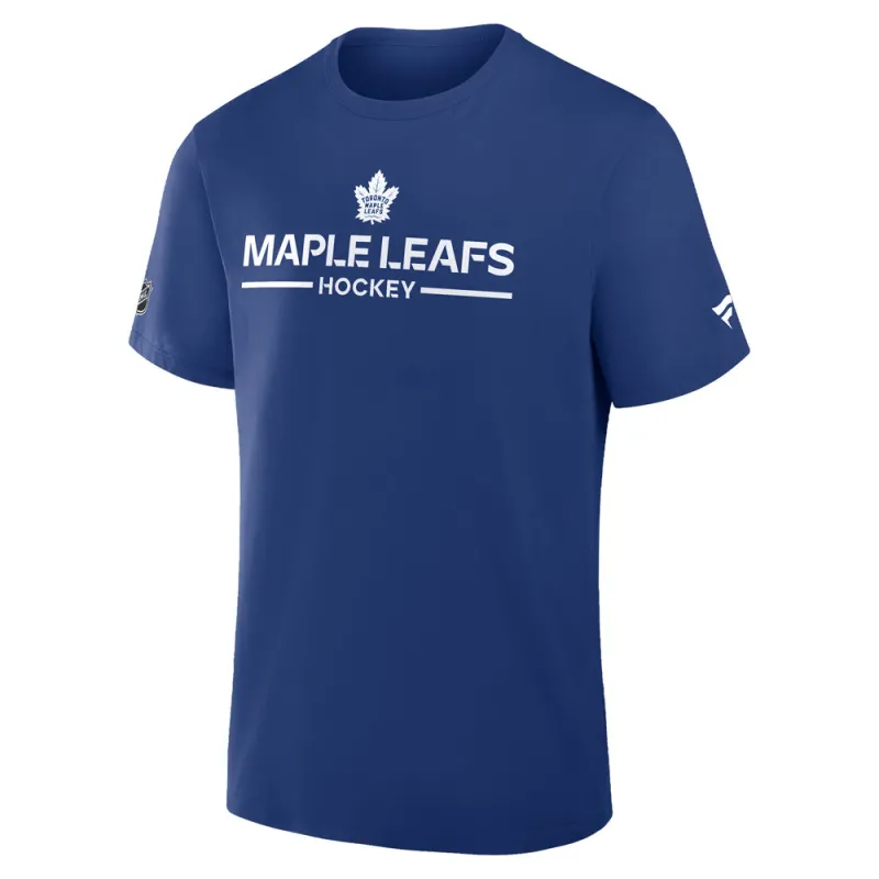 Fanatics Toronto Maple Leafs Authentic Pro Primary Men's Blue T Shirt made by Fanatics