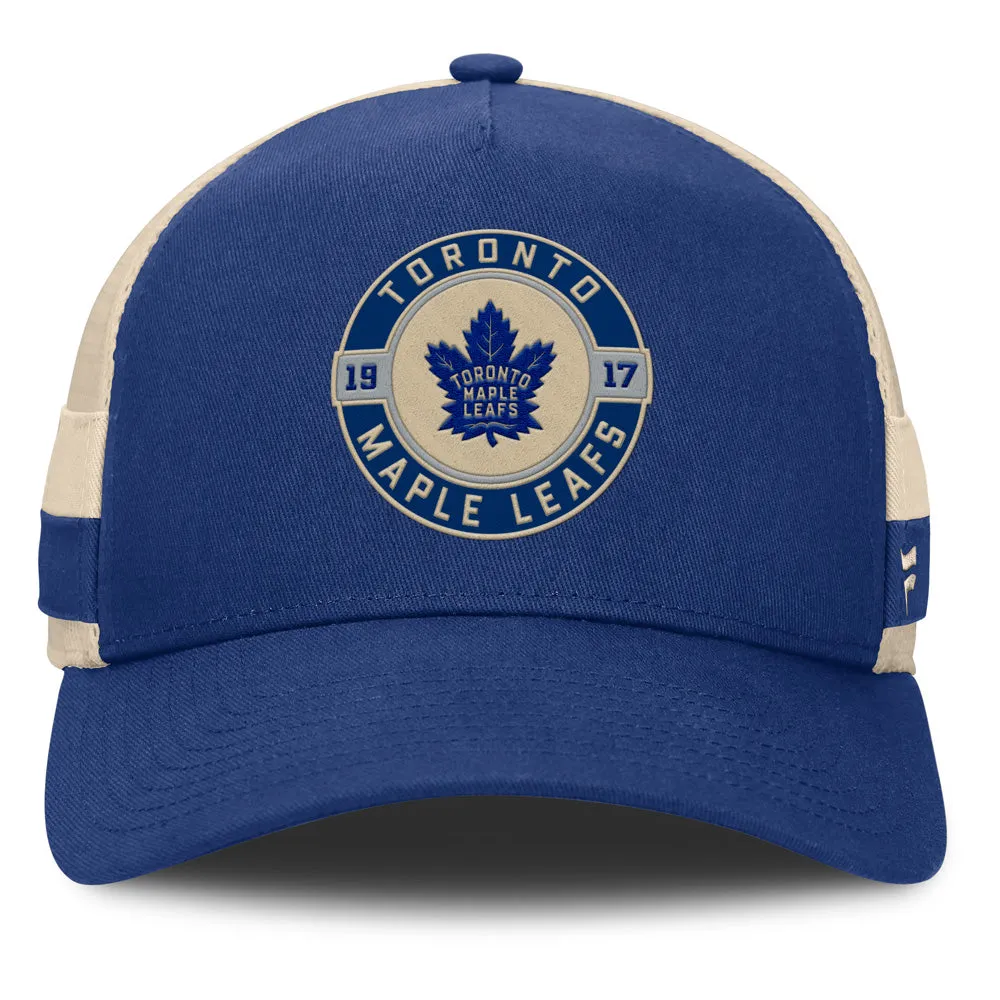 Fanatics Toronto Maple Leafs Prestige A-Frame Blue Hat sold by Pro Hockey Life product image thumbnail 2
