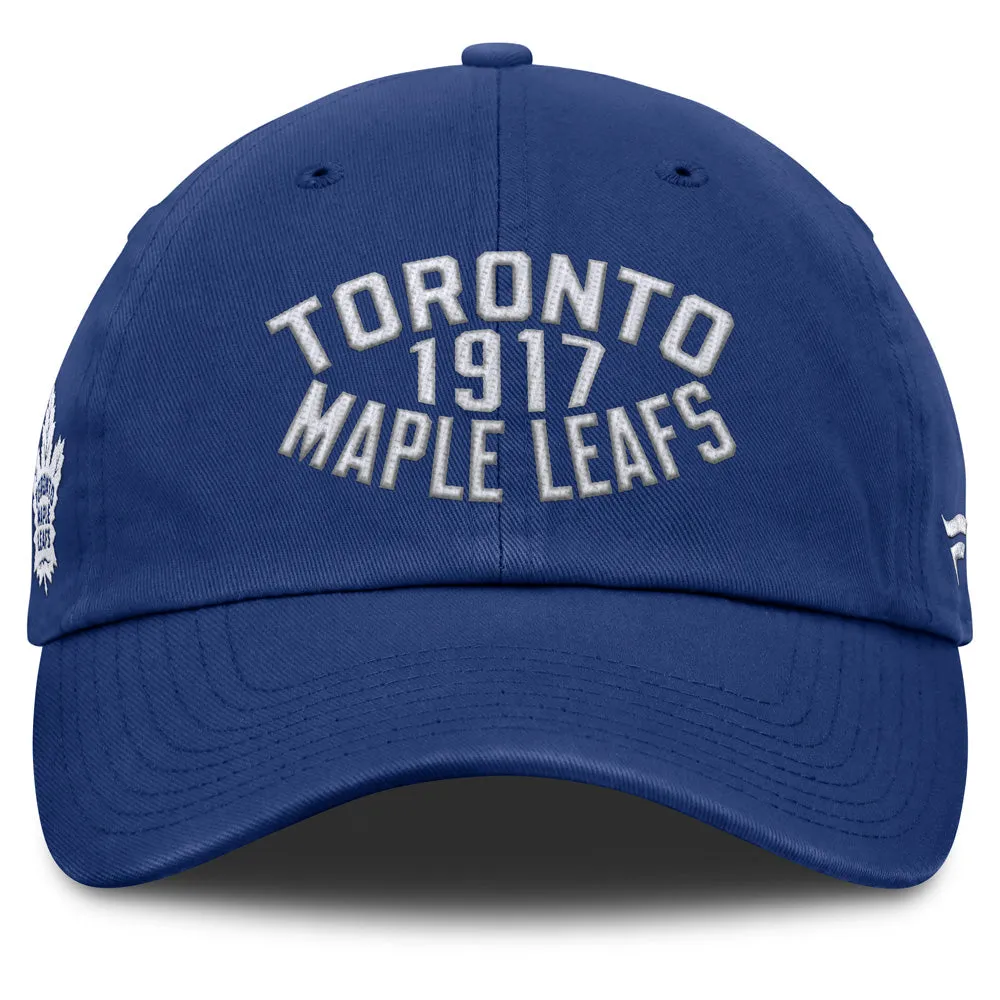 Fanatics Toronto Maple Leafs Archer Blue Unstructured Blue Hat sold by Pro Hockey Life