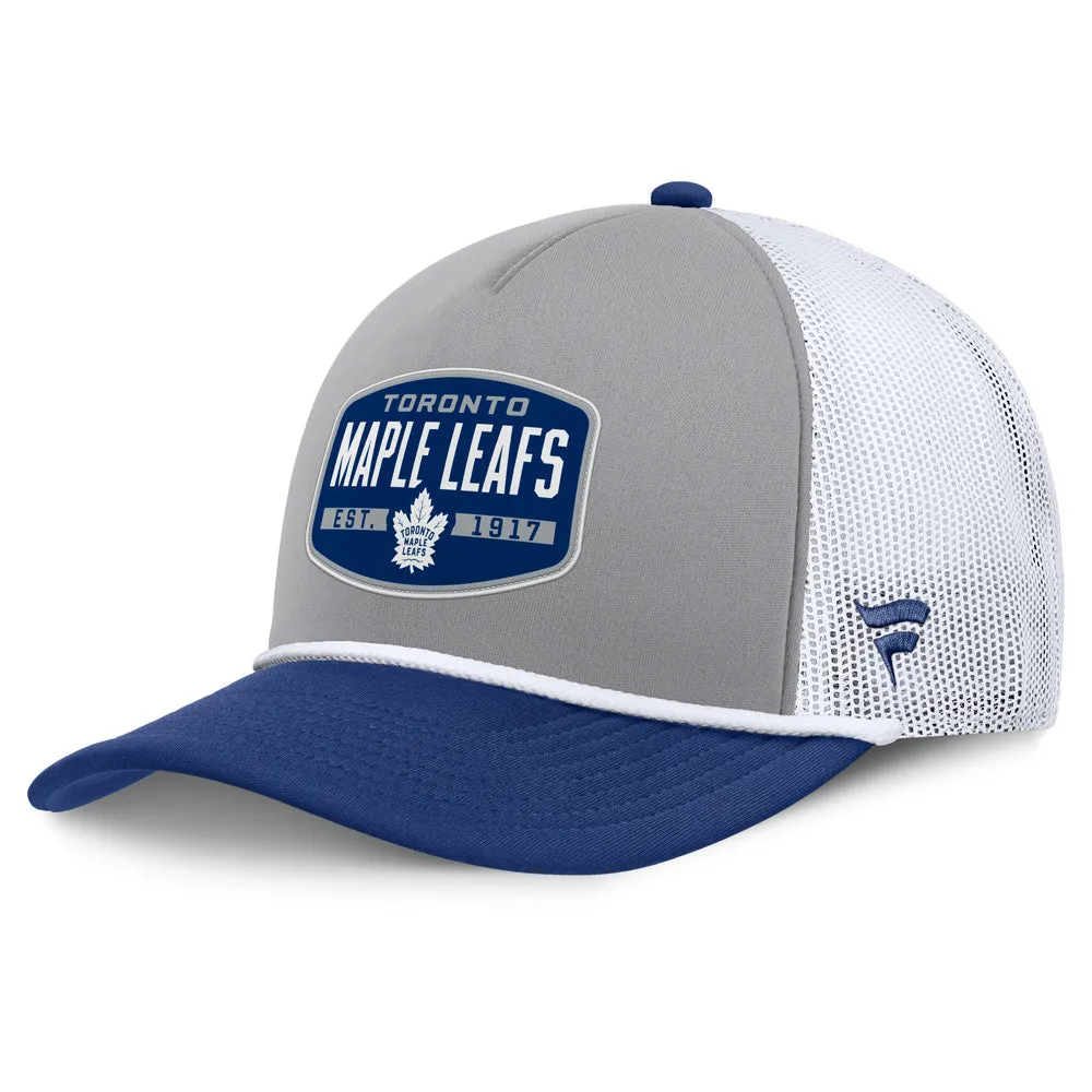 Fanatics Toronto Maple Leafs A-Frame Grey Hat sold by Pro Hockey Life