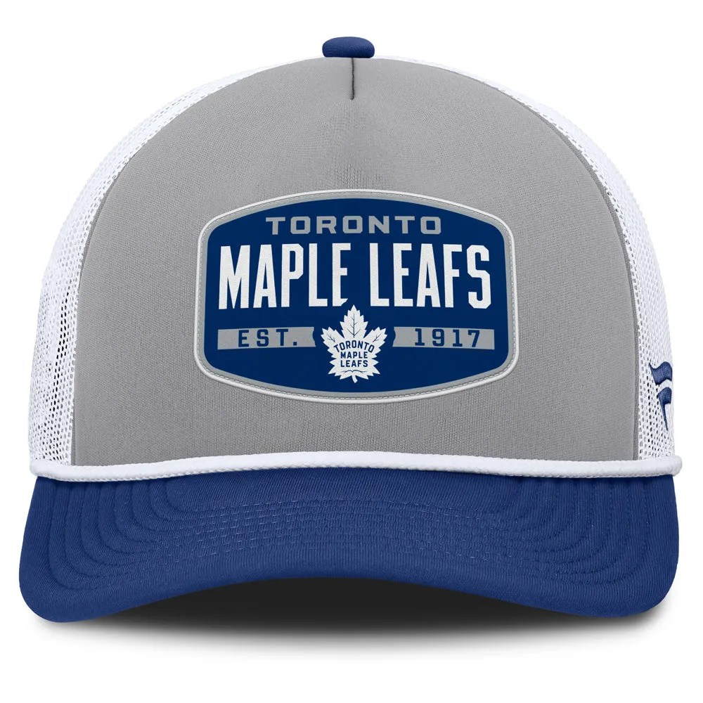 Fanatics Toronto Maple Leafs A-Frame Grey Hat sold by Pro Hockey Life product image thumbnail 2
