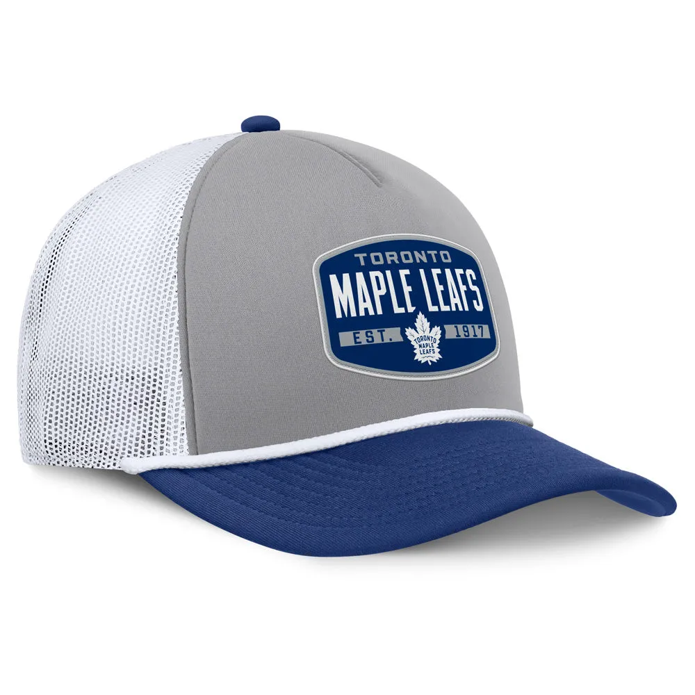 Fanatics Toronto Maple Leafs A-Frame Grey Hat sold by Pro Hockey Life product image thumbnail 3