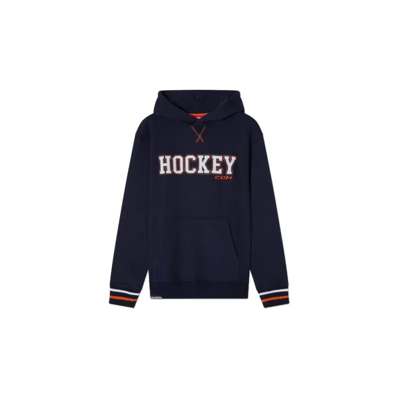 CCM Stripe Collection Men's Pullover Hoodie made by CCM