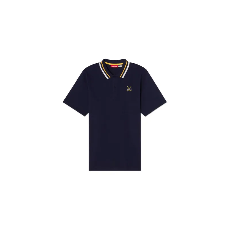 CCM Stripe Collection Men's Polo Shirt made by CCM