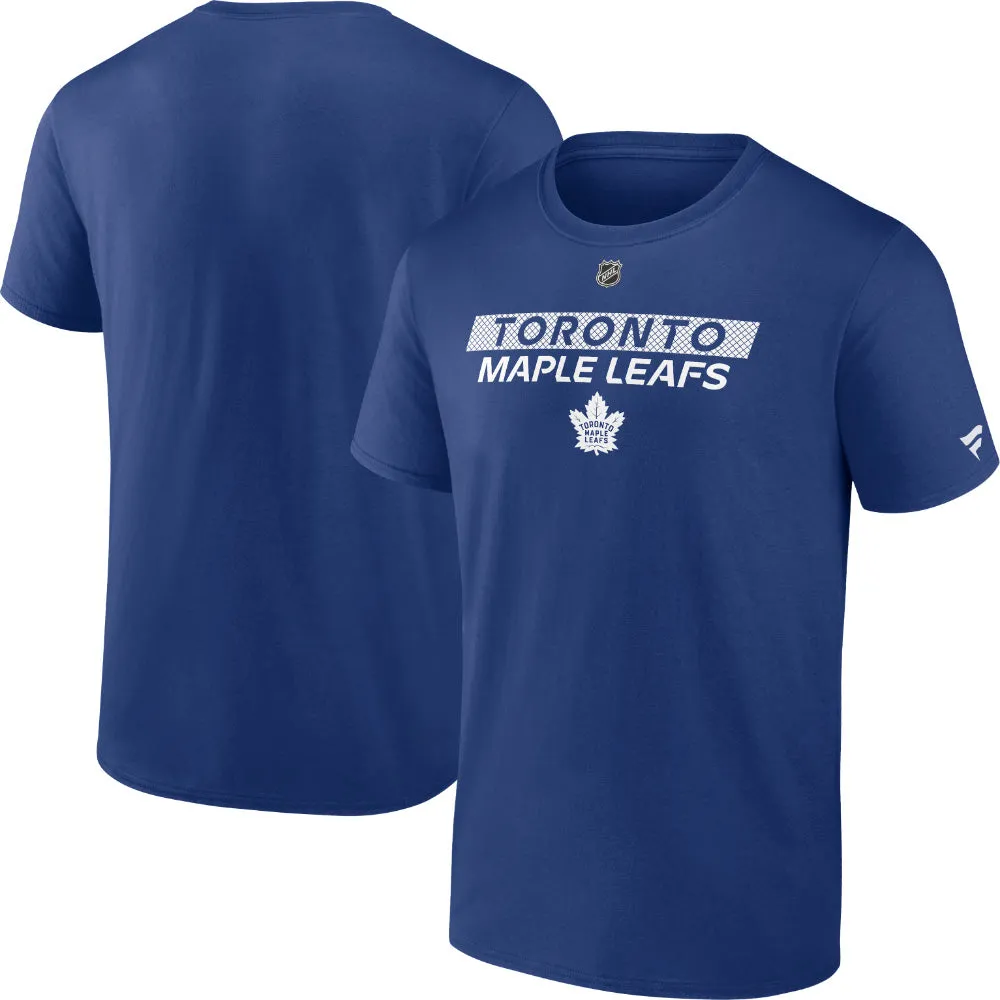 Fanatics Toronto Maple Leafs Authentic Primary Men's Blue T Shirt sold by Pro Hockey Life product image thumbnail 3
