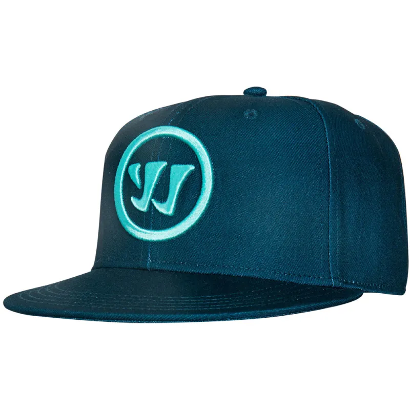 Warrior Xploded Navy Snapback Hat made by Pro Hockey Life