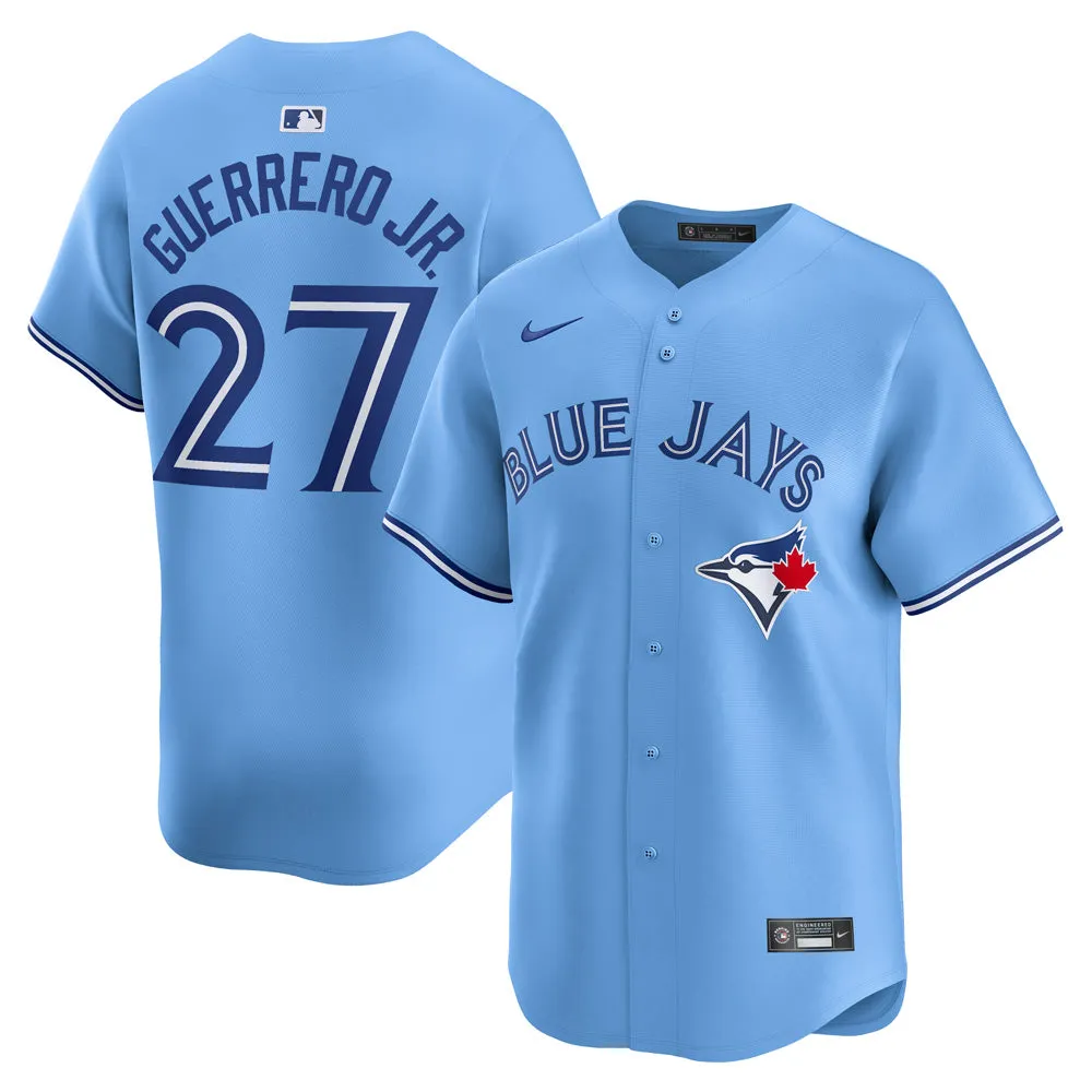 Toronto Blue Jays Vladimir Guerrero Jr Jersey - Light Blue sold by Pro Hockey Life product image thumbnail 3