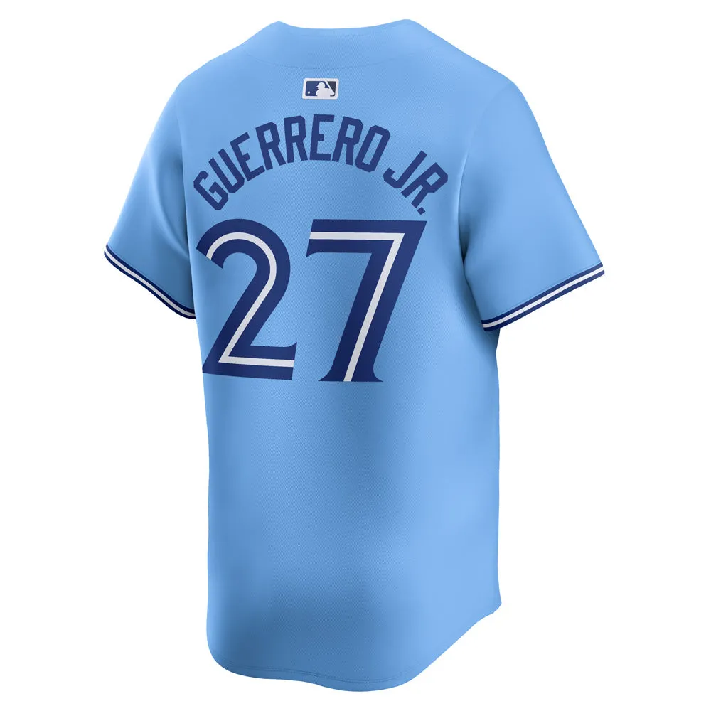 Toronto Blue Jays Vladimir Guerrero Jr Jersey - Light Blue sold by Pro Hockey Life product image thumbnail 2