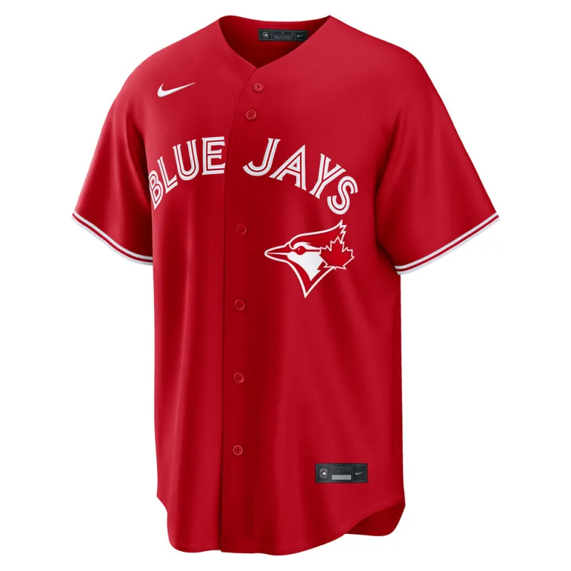 Toronto Blue Jays Vladimir Guerrero Jr Replica Alternate Jersey - Red made by Nike