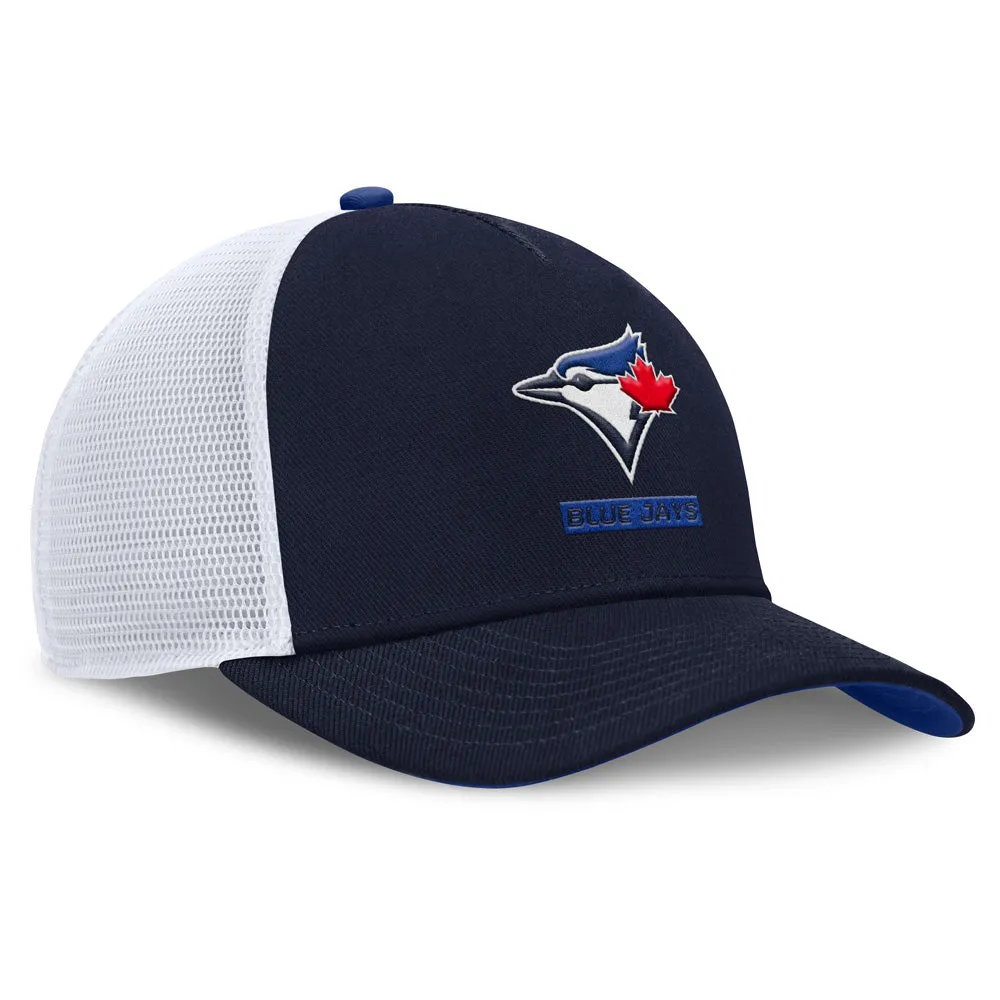 Toronto Blue Jays Rise Dri-Fit Trucker Hat - Navy sold by Pro Hockey Life product image thumbnail 5