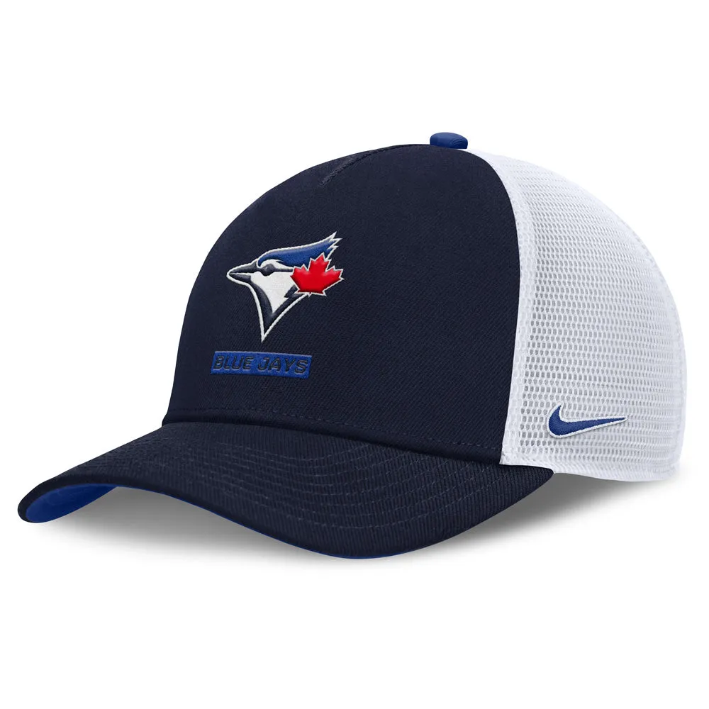 Toronto Blue Jays Rise Dri-Fit Trucker Hat - Navy sold by Pro Hockey Life product image thumbnail 3