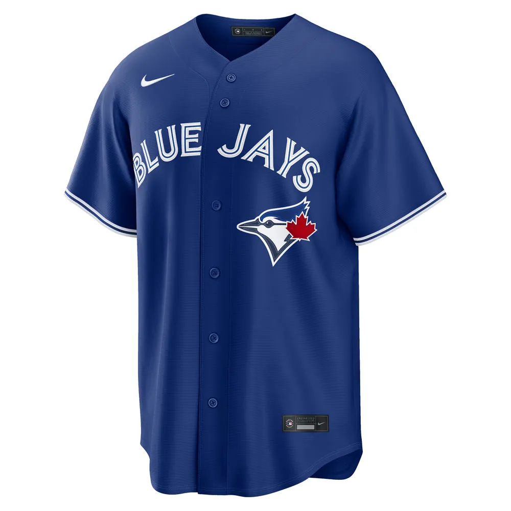 Toronto Blue Jays Vladimir Guerrero Jr Name And Number Jersey - Blue sold by Pro Hockey Life