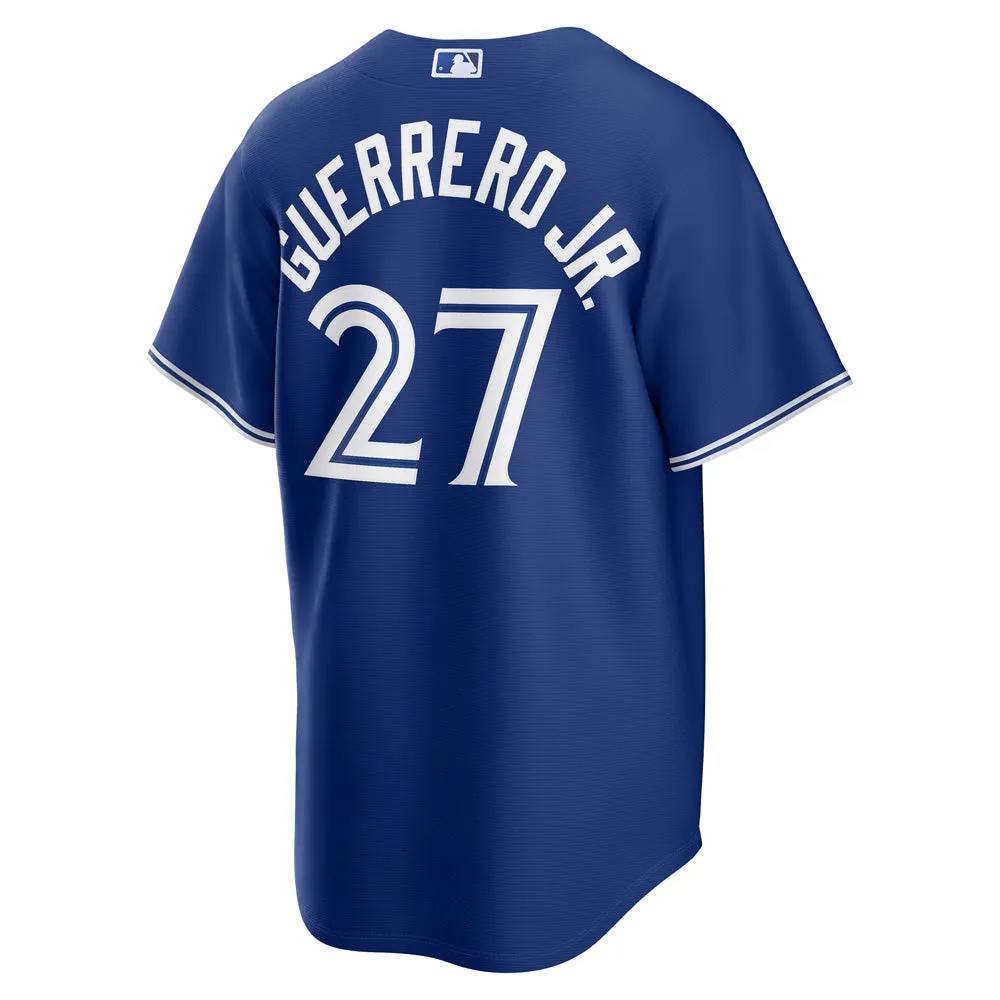 Toronto Blue Jays Vladimir Guerrero Jr Name And Number Jersey - Blue sold by Pro Hockey Life product image thumbnail 2