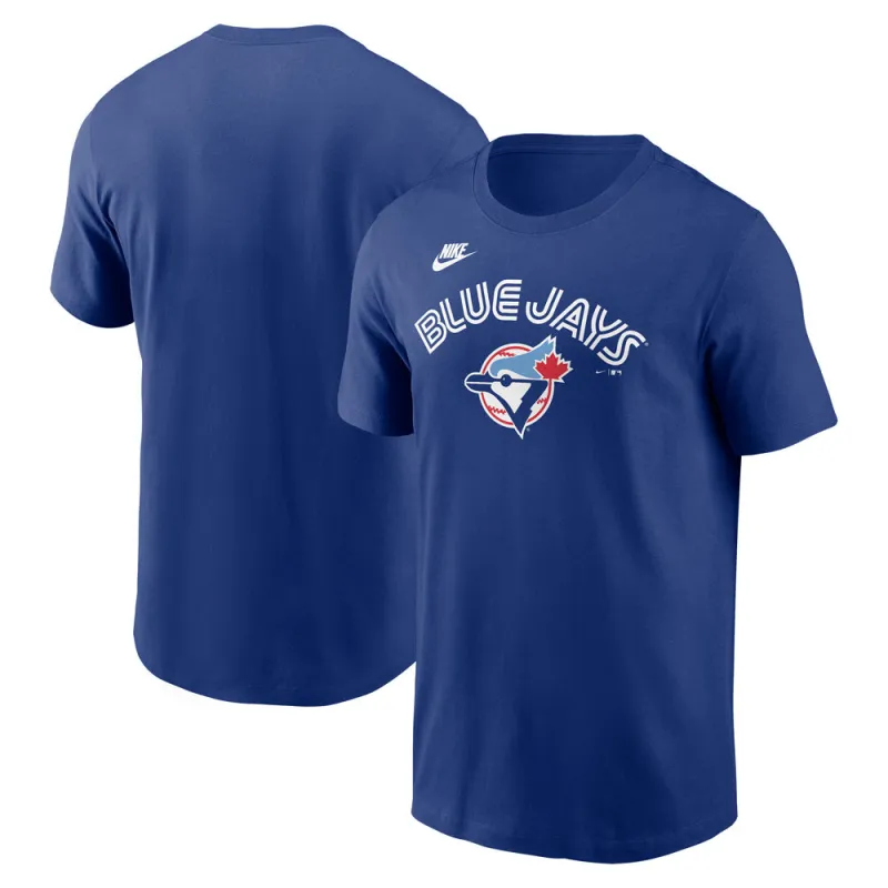 Toronto Blue Jays Woodwork T-Shirt - Blue made by Fanatics