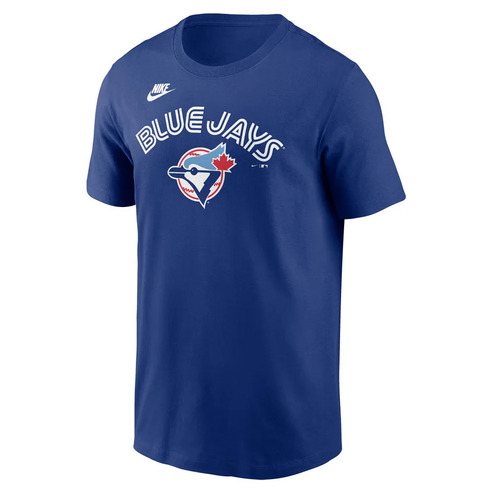 Toronto Blue Jays Woodwork T-Shirt - Blue sold by Pro Hockey Life product image thumbnail 2