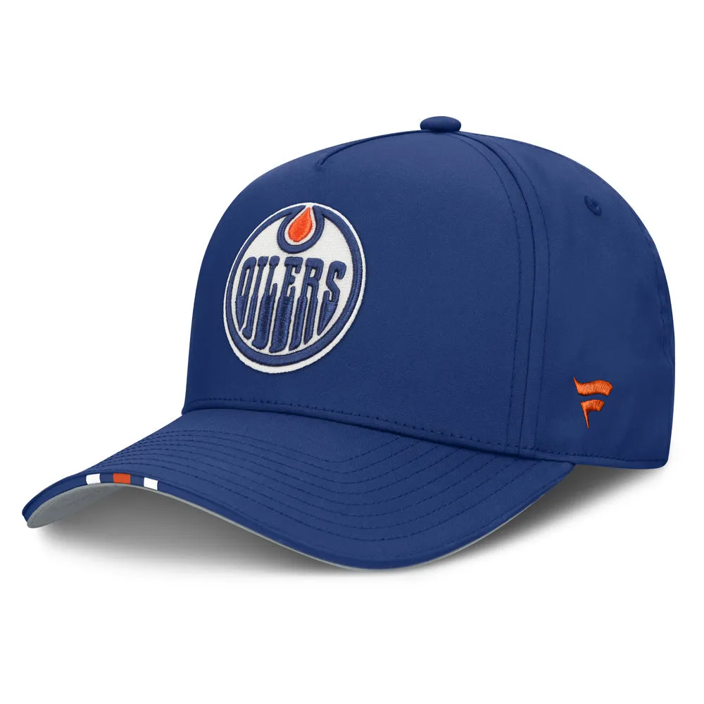 Fanatics Edmonton Oilers NHL Draft Podium Adult Hat sold by Pro Hockey Life