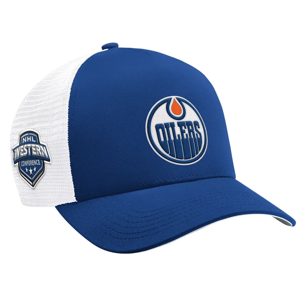 Starter Edmonton Oilers Team Trailer Blue Hat sold by Pro Hockey Life product image thumbnail 3