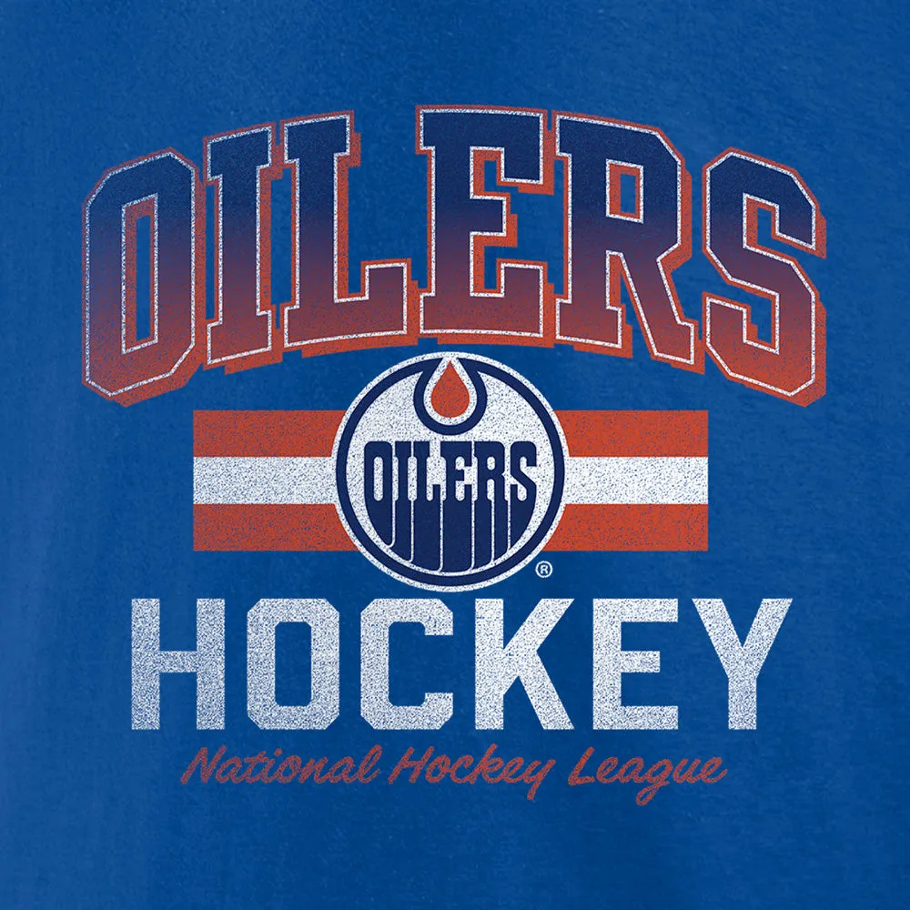 Fanatics Edmonton Oilers Adult Blue T Shirt sold by Pro Hockey Life product image thumbnail 4