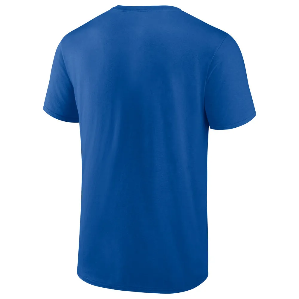 Fanatics Edmonton Oilers Adult Blue T Shirt sold by Pro Hockey Life product image thumbnail 2