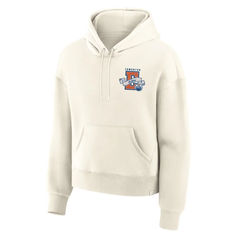 Edmonton Oilers Legacy Fleece Pullover Hoodie made by Fanatics