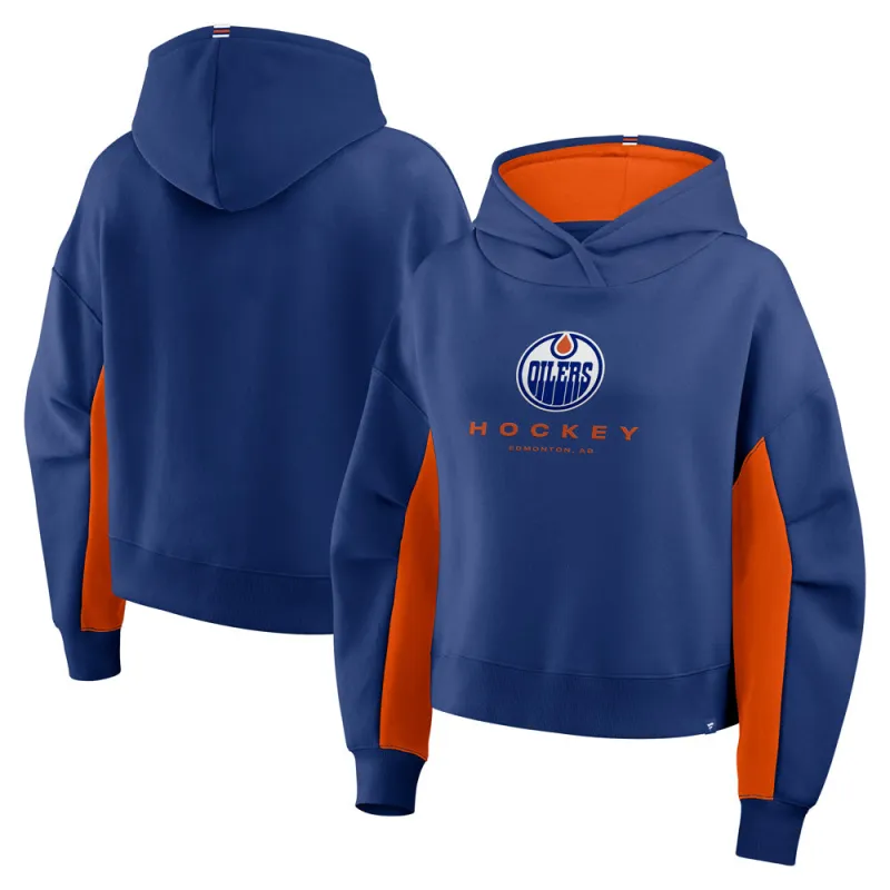 Edmonton Oilers Fleece Pullover Hoodie made by Fanatics