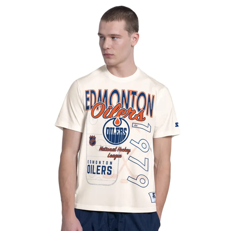 Edmonton Oilers Starter Wild Card T-Shirt made by Starter