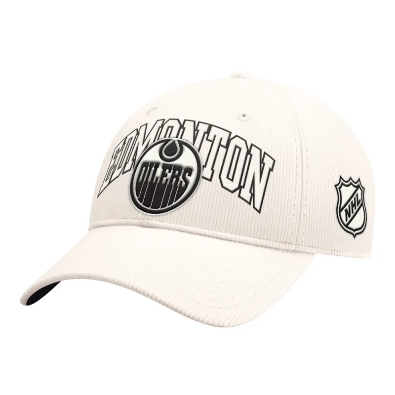 Edmonton Oilers Starter Corduroy Snapback Hat made by Starter