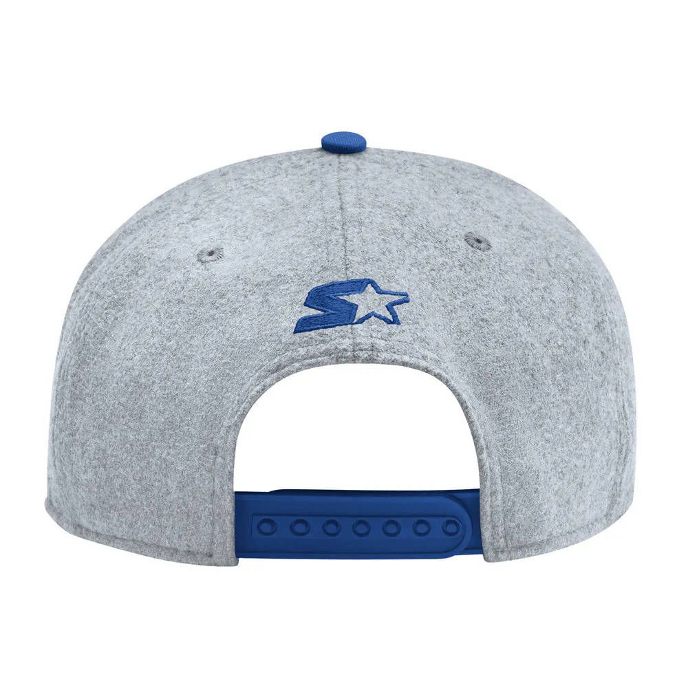 Edmonton Oilers Starter Melton Wool Snapback Hat sold by Pro Hockey Life product image thumbnail 3