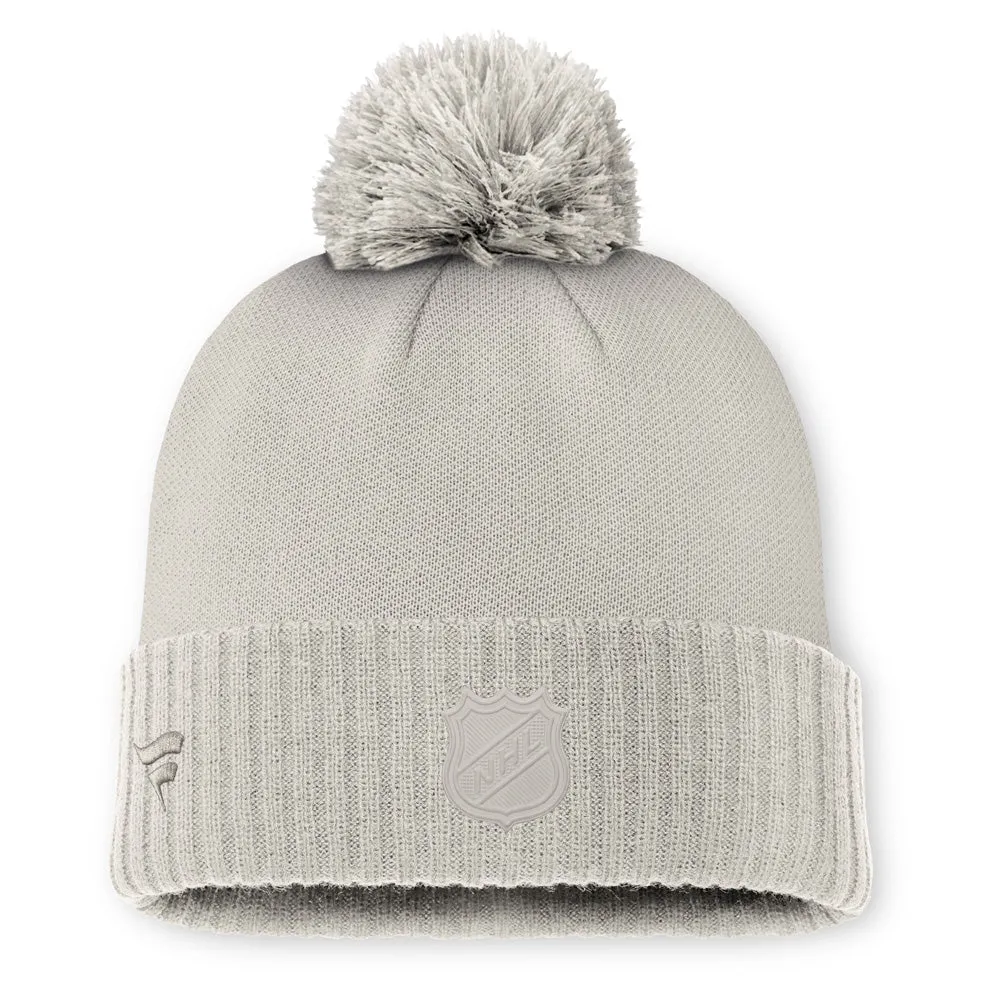 Montreal Canadiens Acrylic Cuffed Beanie With Pompom sold by Pro Hockey Life