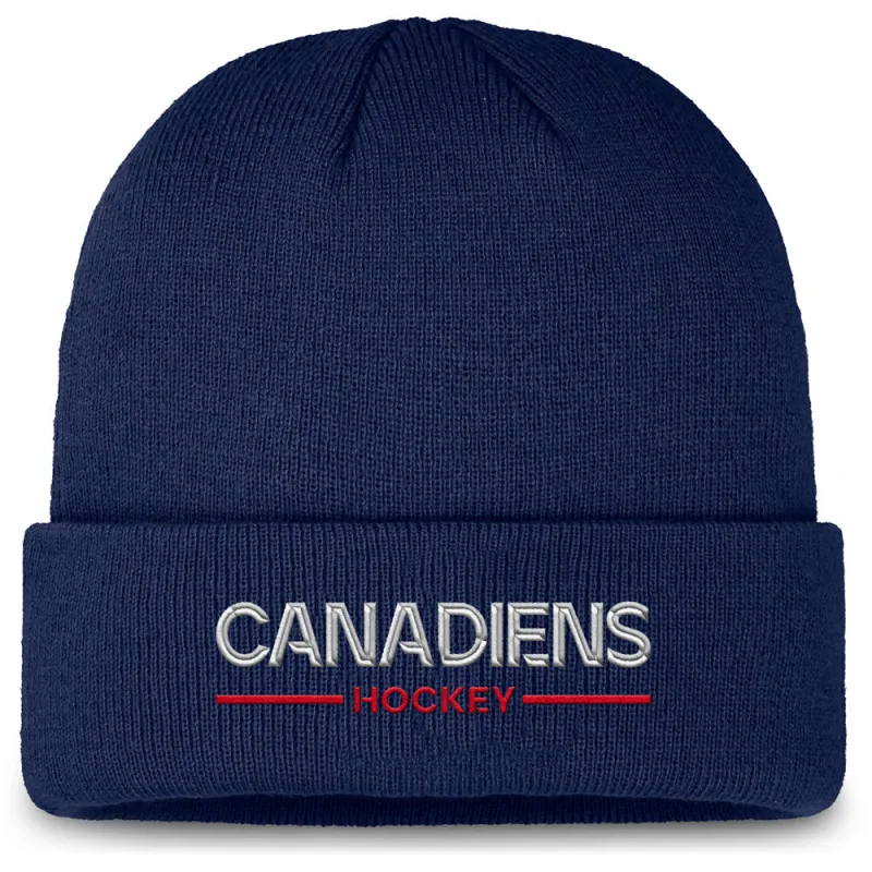 Montreal Canadiens Rink Cuffed Beanie made by Fanatics
