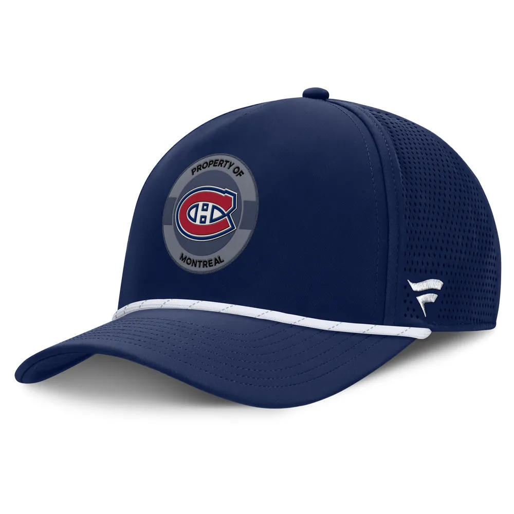Montreal Canadiens Rink 5 Panel Adjustable Rope Hat sold by Pro Hockey Life product image thumbnail 3
