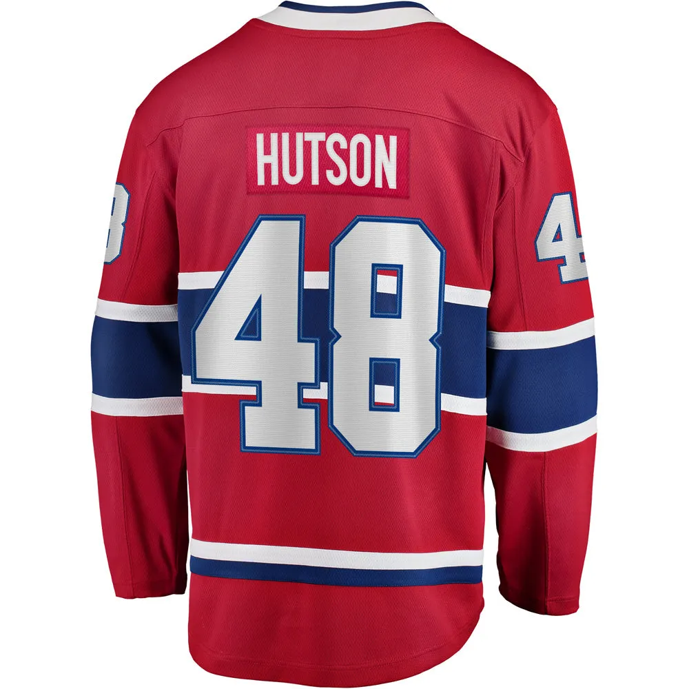 Montreal Canadiens Breakaway Lane Hutson Home Jersey Red sold by Pro Hockey Life product image thumbnail 2