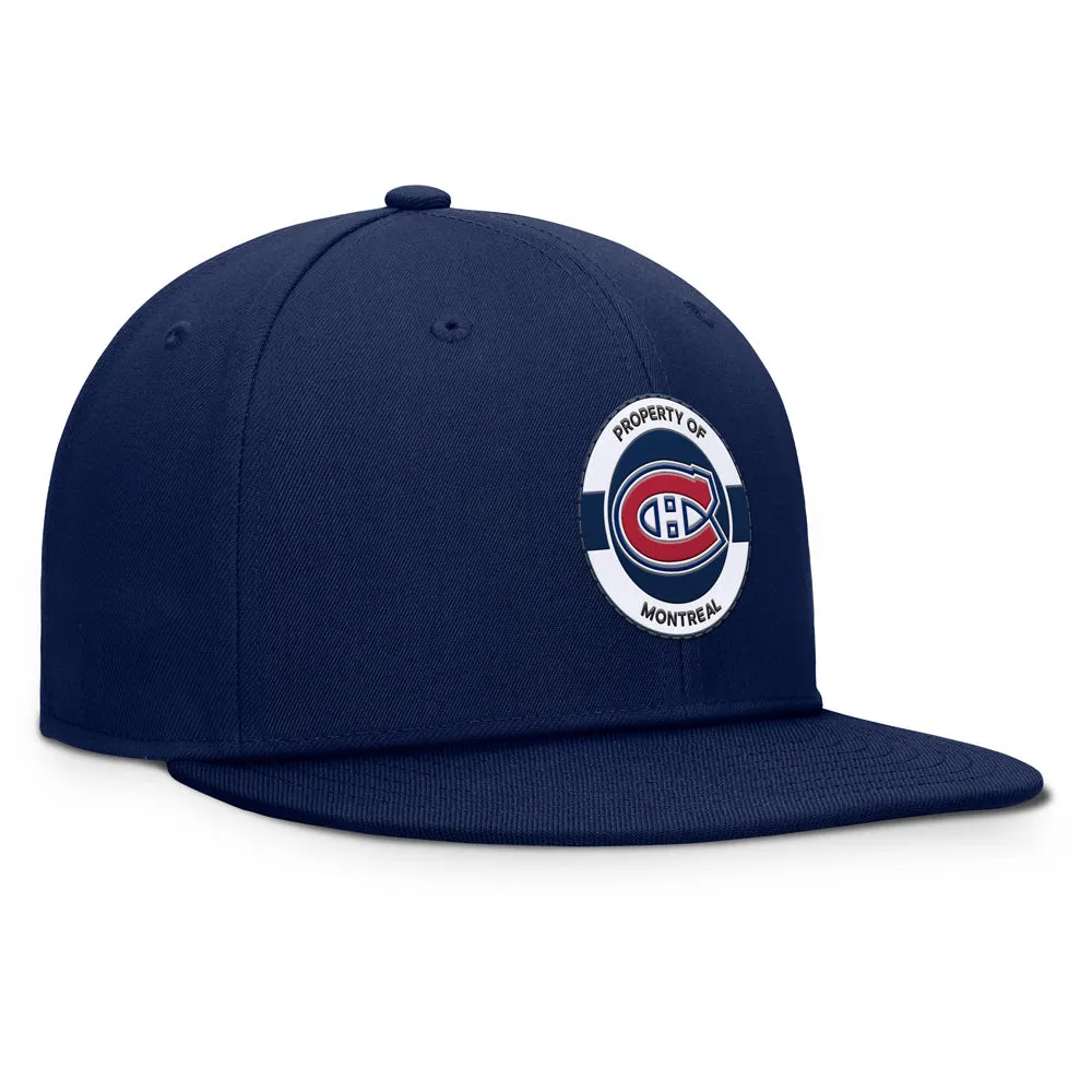 Montreal Canadiens Train 2 Square Visor Adjustable Hat sold by Pro Hockey Life product image thumbnail 3