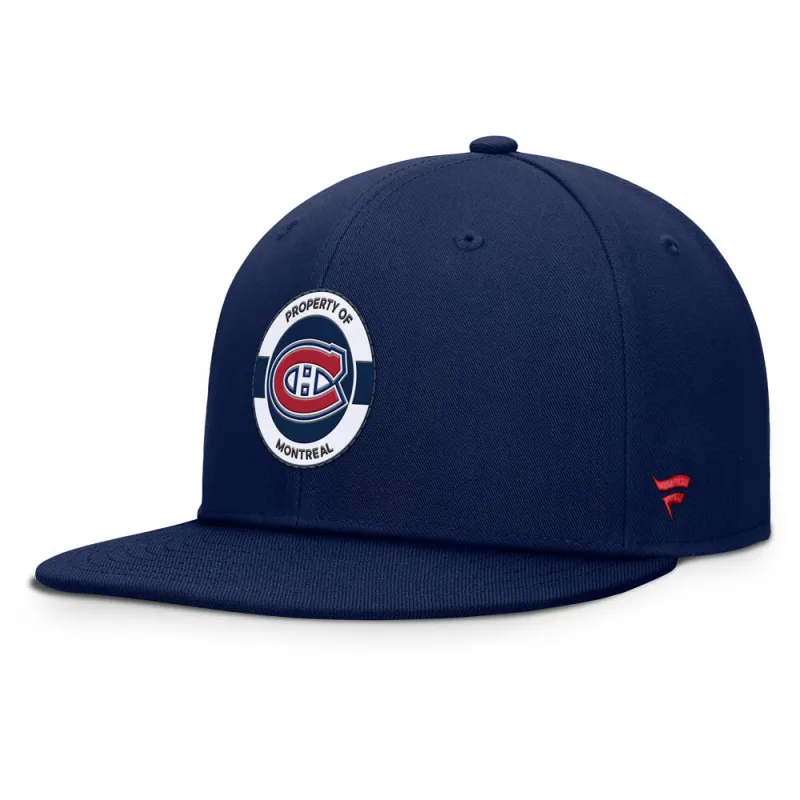 Montreal Canadiens Train 2 Square Visor Adjustable Hat made by Fanatics