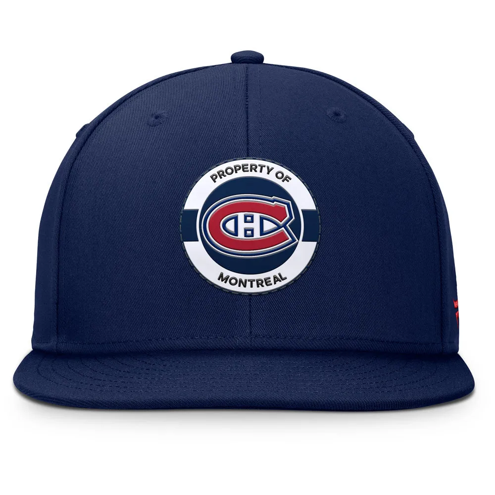 Montreal Canadiens Train 2 Square Visor Adjustable Hat sold by Pro Hockey Life product image thumbnail 2