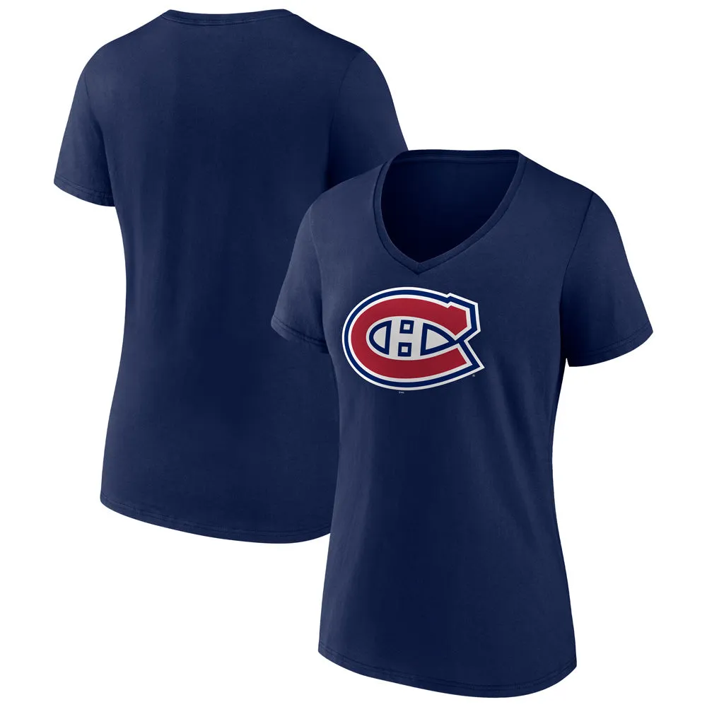 Women's Montreal Canadiens Primary Logo T-Shirt sold by Pro Hockey Life product image thumbnail 3