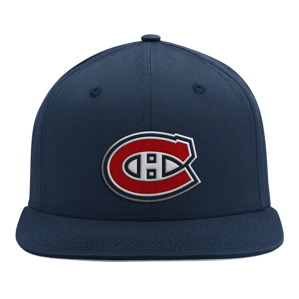 Montreal Canadiens Starter Team Classic Flatbrim Snapback Hat sold by Pro Hockey Life product image thumbnail 3